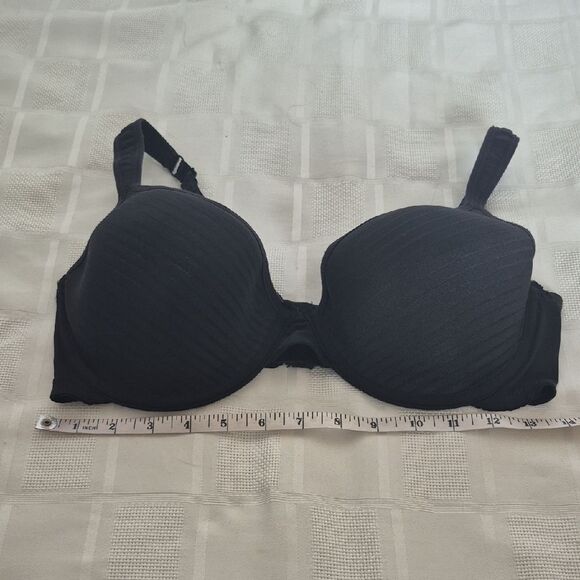 Kathy Ireland Black Striped Bra - Picture 7 of 16